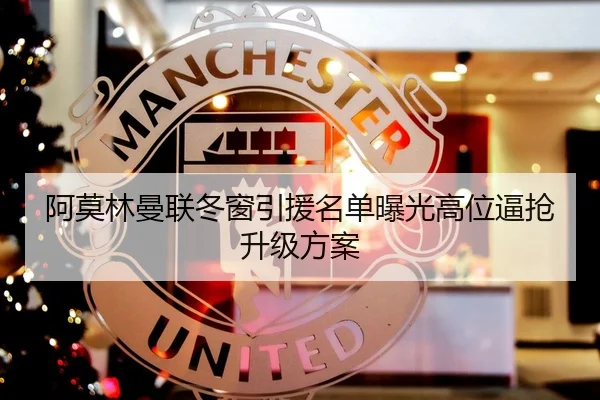 阿莫林曼联冬窗引援名单曝光高位逼抢升级方案
